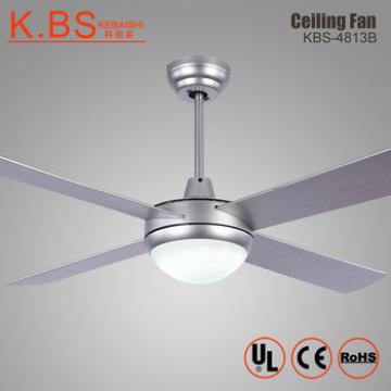 Western Style Modern Design Pendant Sliver LED Fancy Ceiling Fan With Lights