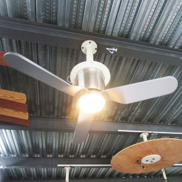 China high quality 35w ceiling fan with led light 132cm&amp;70cm modern metal 110v