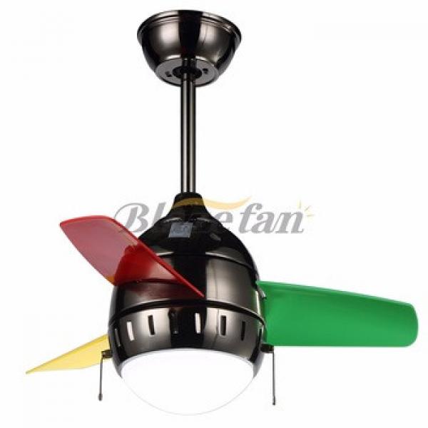 26 inch ceiling fan with LED light 3pcs ABS plastic blade 153*12 moter