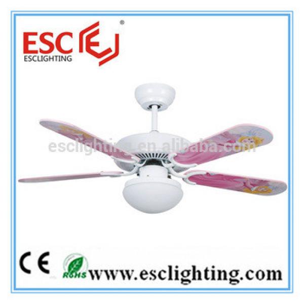 110-220V 3 wooden blades ceiling fan with led light lamp