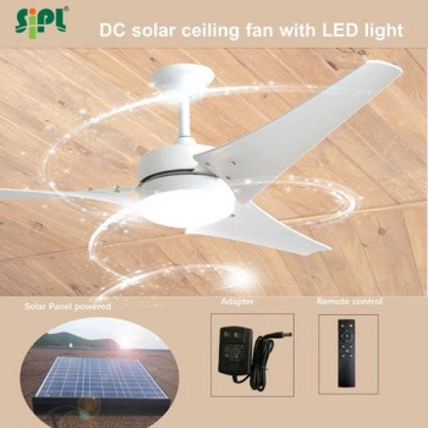 auto solar ceiling fan remote control with light 40W solar non electric air cooling ceiling fan australia