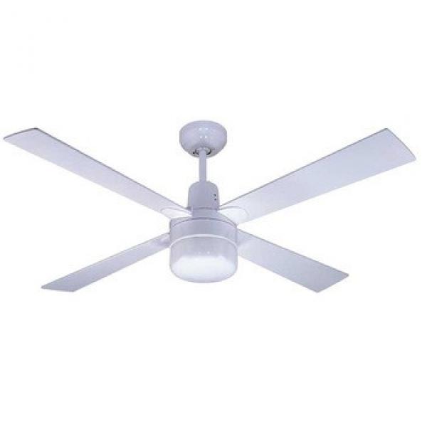 48 inch 4 plywood blades white industrial Fan with light