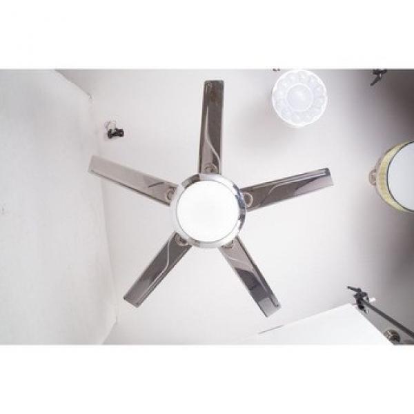 New product top quality iron blade ceiling fan with led light