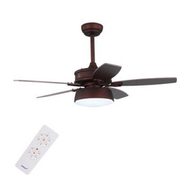 Wholesale new design popular style remote control ceiling fan with light
