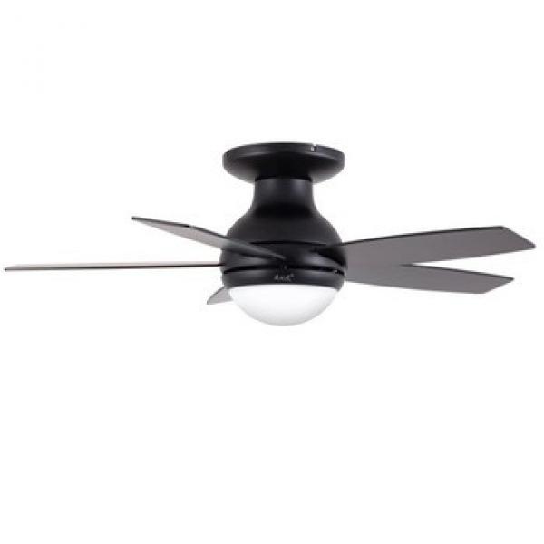 52 inch American style flush mounted wood blade hot sale ceiling fan with led lights