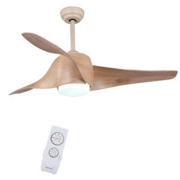 Fashion design high performance 52 inch home decorative ceiling fan with light