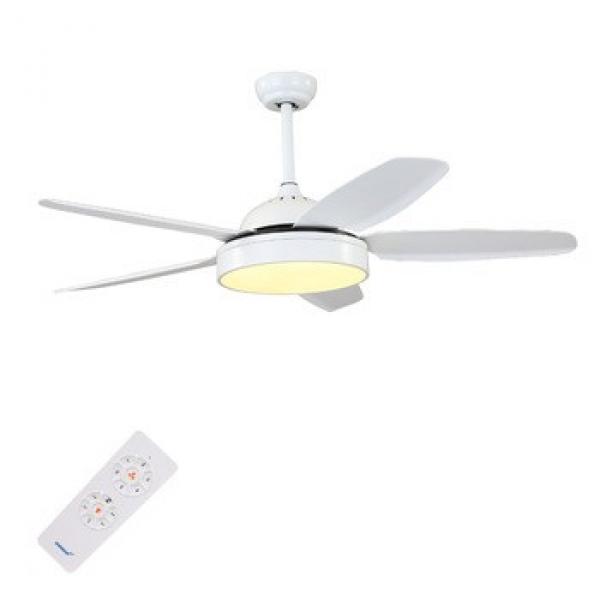 Hot-selling modern simple style energy saving 5 blade ceiling fan with light