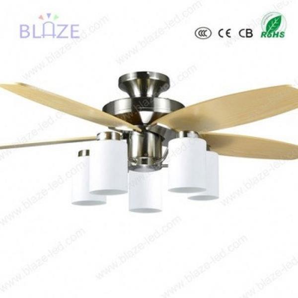 Wholesell wooden blade fancy ceiling fan light