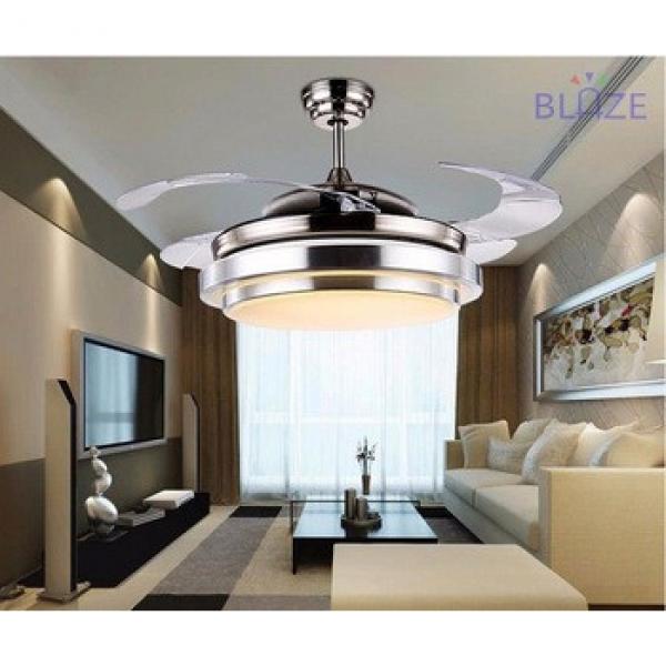 42&quot; Decor Wooden Blades White Ceiling Fan with Light