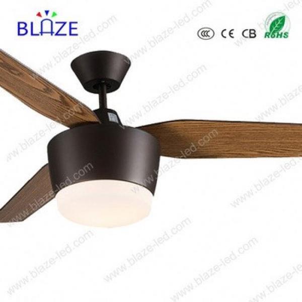 2017 fashionable Powerful motor with full copper wire ceiling fan with hidden blades