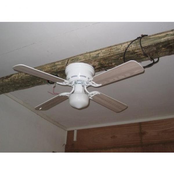 42inc 4 blades white hugger ceiling fan with light